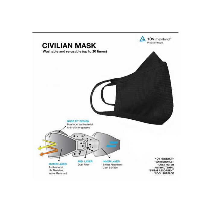 Reusable Civilian Mask