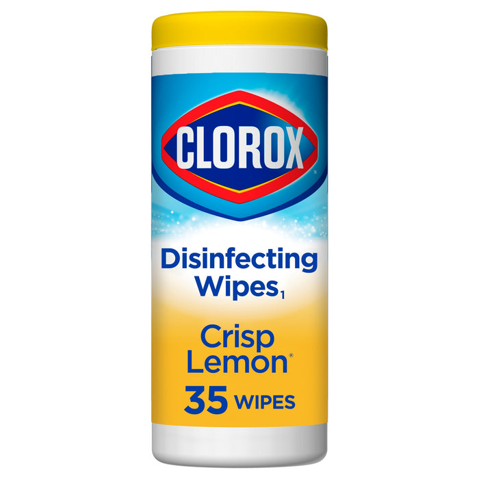 Clorox© Wipes (Crisp Lemon) - 1 box - 35 Wipes - $2.95
